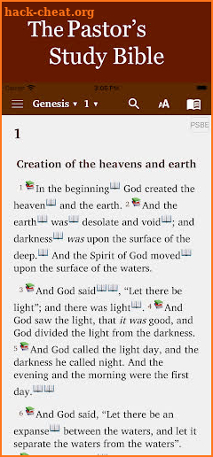 The Pastors Study Bible screenshot