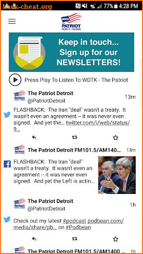 The Patriot WDTK screenshot