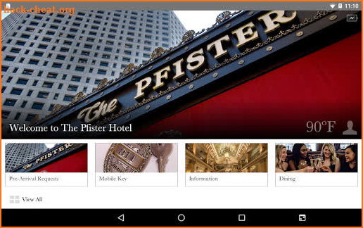 The Pfister Hotel screenshot