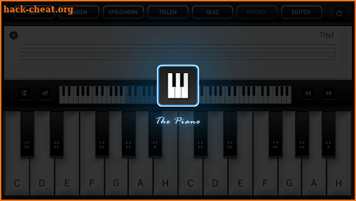 The Piano (free) screenshot