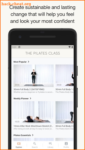 The Pilates Class screenshot