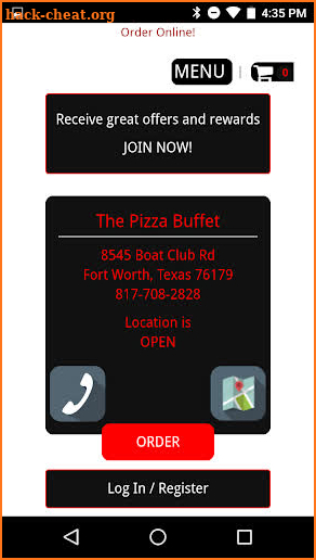 The Pizza Buffet screenshot