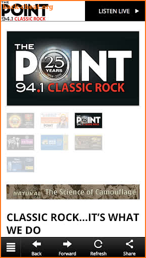 The Point 94.1 KKPT FM screenshot