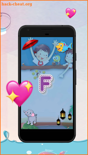 The Puzzle Game of Learning Alphabets screenshot