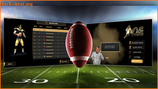 The Quarterback Equalizer screenshot