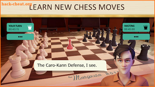 The Queen's Gambit Chess screenshot