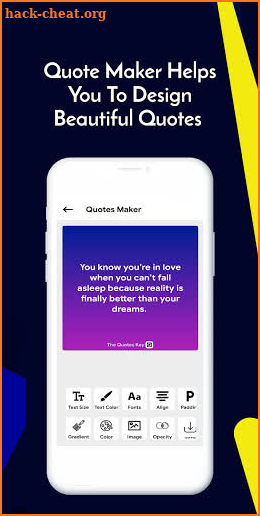 The Quotes Key & Quotes Creator screenshot