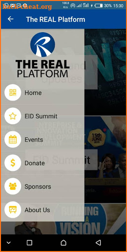 The REAL Platform screenshot