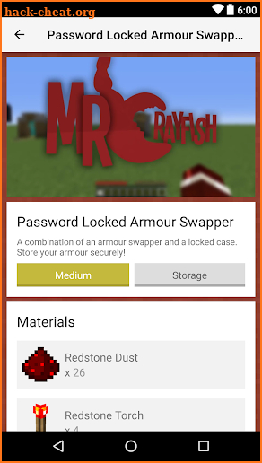 The Redstone Hub screenshot