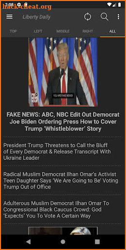 The Report Conservative News (Paid) screenshot
