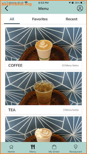 The Revue Coffee Shop screenshot