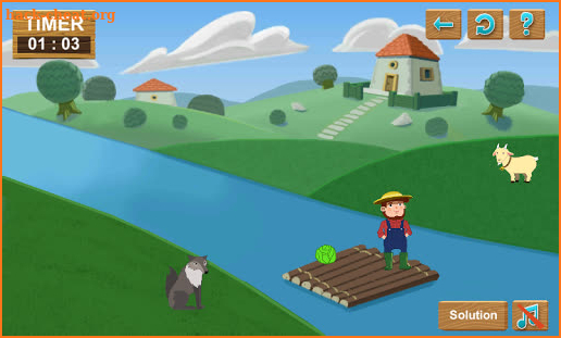 The River Tests - IQ Logic Puzzles & Brain Games screenshot