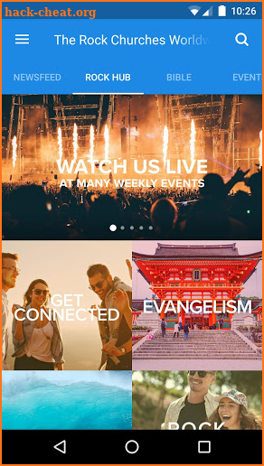 The Rock Churches Worldwide screenshot