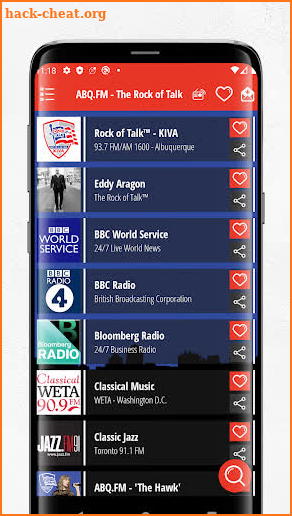 The Rock of Talk/ABQ.FM screenshot