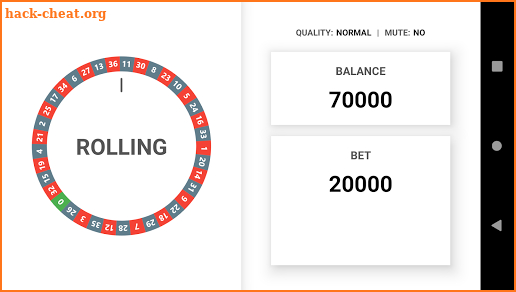 The Roulette Game screenshot