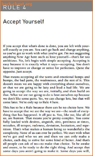 The Rules of Life - Rules of Life screenshot