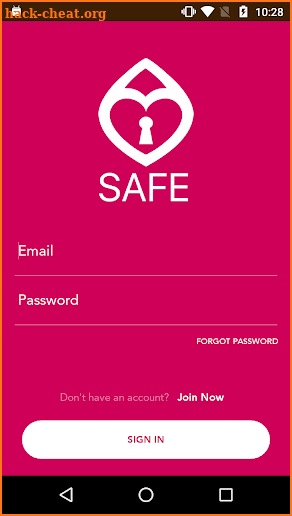 The Safe App screenshot