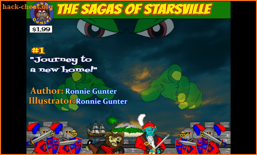 The Sagas of Starsville #1, Journey to a new home. screenshot