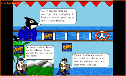 The Sagas of Starsville #1, Journey to a new home. screenshot