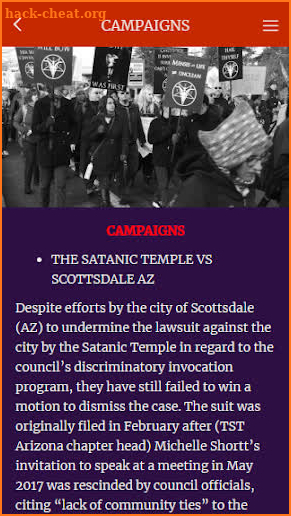 The Satanic Temple screenshot