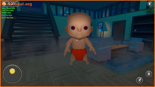 The Scary Baby in Dark House screenshot