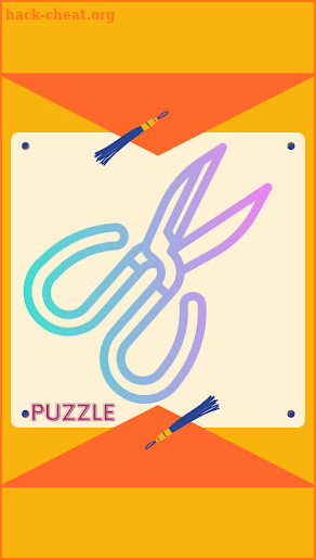 The Scissors Jigsaw Puzzle screenshot