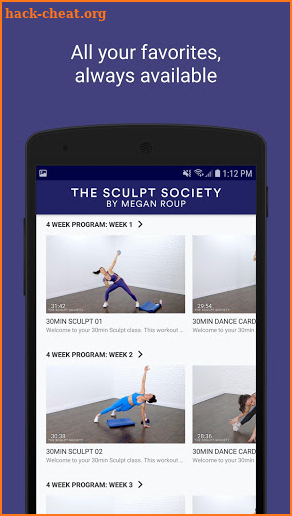 The Sculpt Society: Megan Roup screenshot