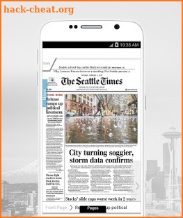 The Seattle Times Print Replica screenshot