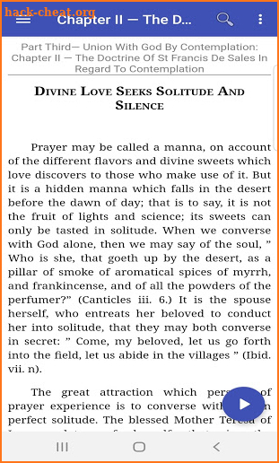 The Secret of Sanctity (St. Francis de Sales) screenshot