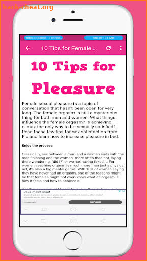 the secrets of Sex pleasure your free guide screenshot