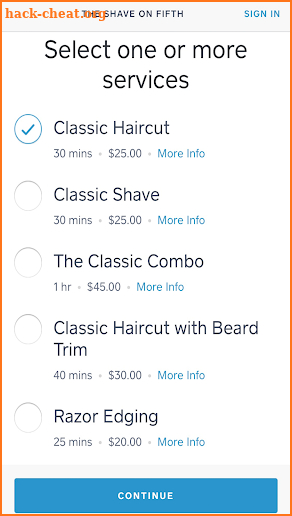 The Shave On Fifth screenshot