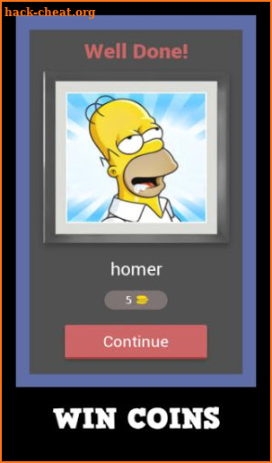 The Simpsons - Character Quiz screenshot