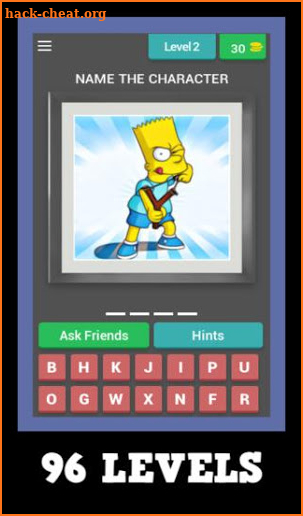 The Simpsons - Character Quiz screenshot