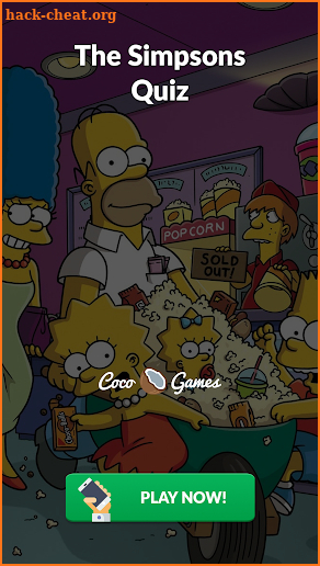 The Simpsons Quiz screenshot