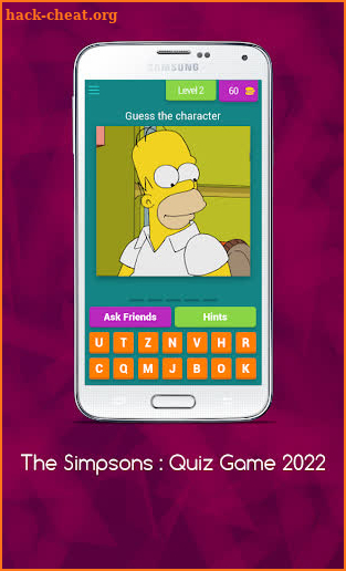 The Simpsons : Quiz Challenge screenshot