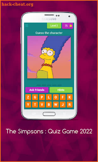 The Simpsons : Quiz Challenge screenshot