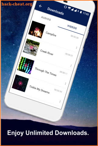 The Sleep Music App screenshot