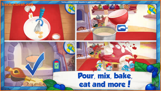The Smurfs Bakery screenshot