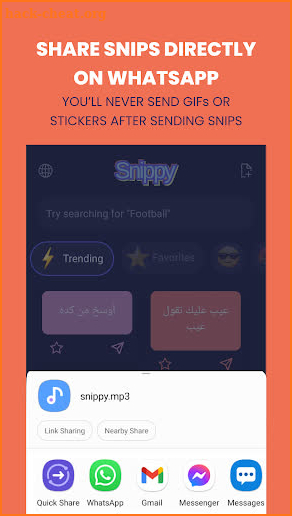 The Snippy screenshot