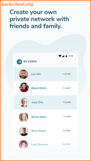 The Social App- Ninja Mode make Messages Disappear screenshot