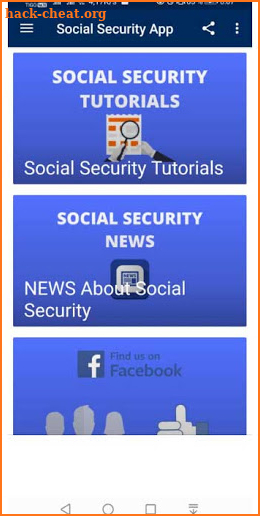 The Social Security App screenshot