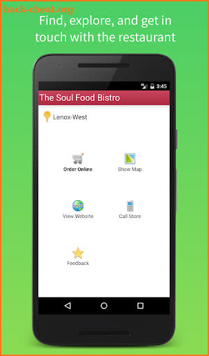 The Soul Food Bistro screenshot