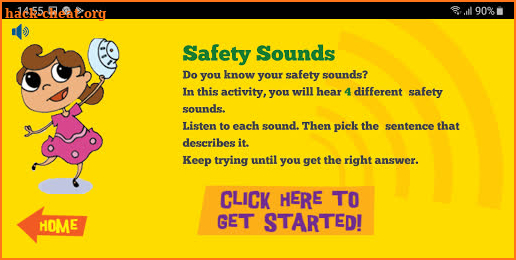 The Sound Off Safety App screenshot