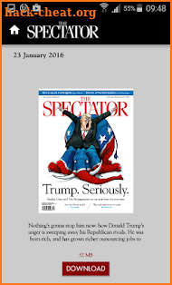 The Spectator Magazine screenshot