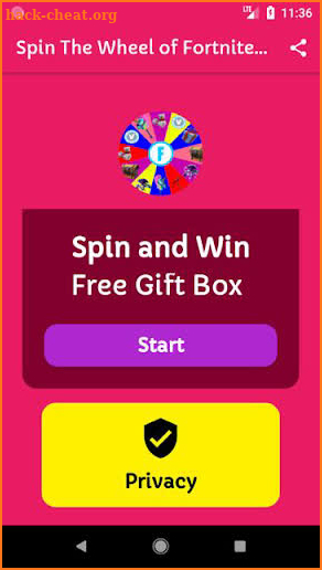 The Spining Wheel Game screenshot