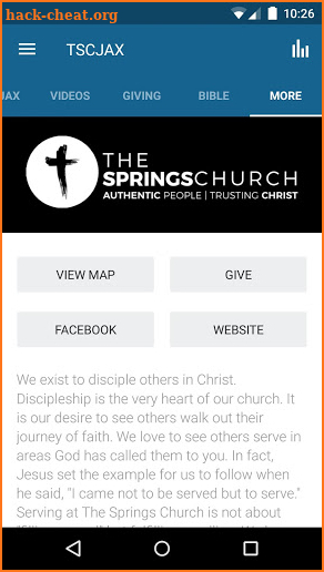 The Springs Church Jax screenshot