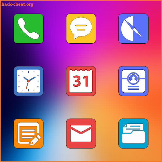 The Square - Icon Pack screenshot