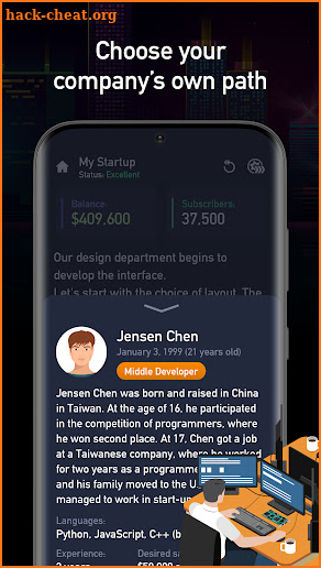 The Startup: Interactive Game screenshot
