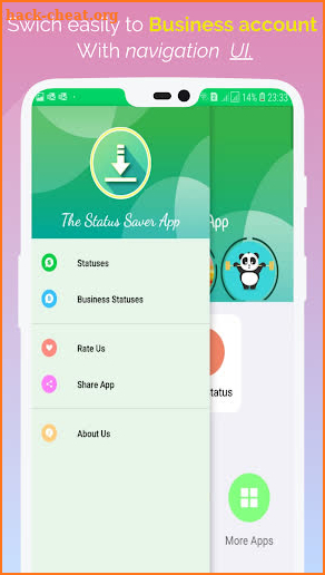 The Status Saver App screenshot