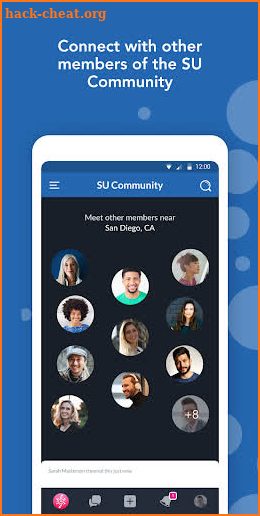 The SU Global Community screenshot